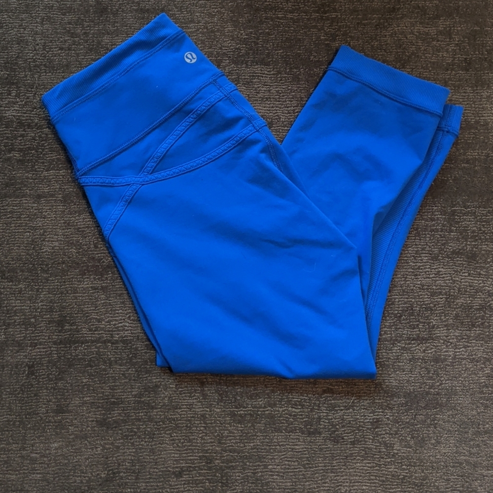 Lululemon cropped 17' leggings